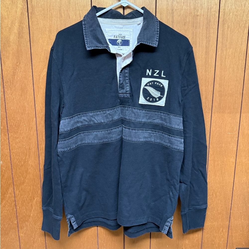 Fat Face Rugby Polo Shirt New Zealand